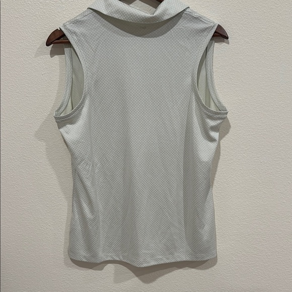 Nike mint and cream Fitted Polo Tank Top, nwot - Picture 4 of 5